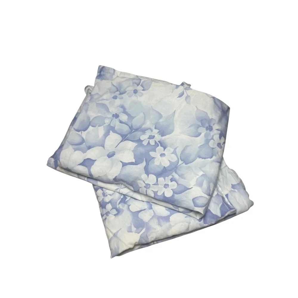 Bertelli 1947 Italy Floral Cotton Duvet Full Restoration Hardware + pillow shams